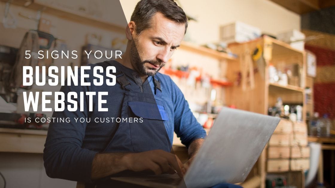 small business owner website design